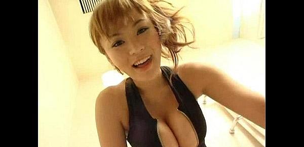  Yoko Matsugane Jiggles Her Boobs